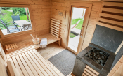 Gardensauna – inside view